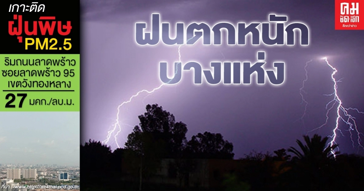 พยากรณ์อากาศเตือน 2 ภาคมีฝนตกหนักบางแห่ง-กทม.มีเมฆมากฝนฟ้าคะนอง พยากรณ์อากาศเตือน 2 ภาคมีฝนตกหนักบางแห่ง-กทม.มีเมฆมากฝนฟ้าคะนอง