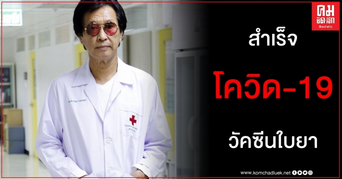 ไทยสุดเจ๋ง พัฒนาวัคซีน โควิด-19 จากโปรตีนใบยา - แอนติบอดียับยั้งไวรัส ไทยสุดเจ๋ง พัฒนาวัคซีน โควิด-19 จากโปรตีนใบยา - แอนติบอดียับยั้งไวรัส