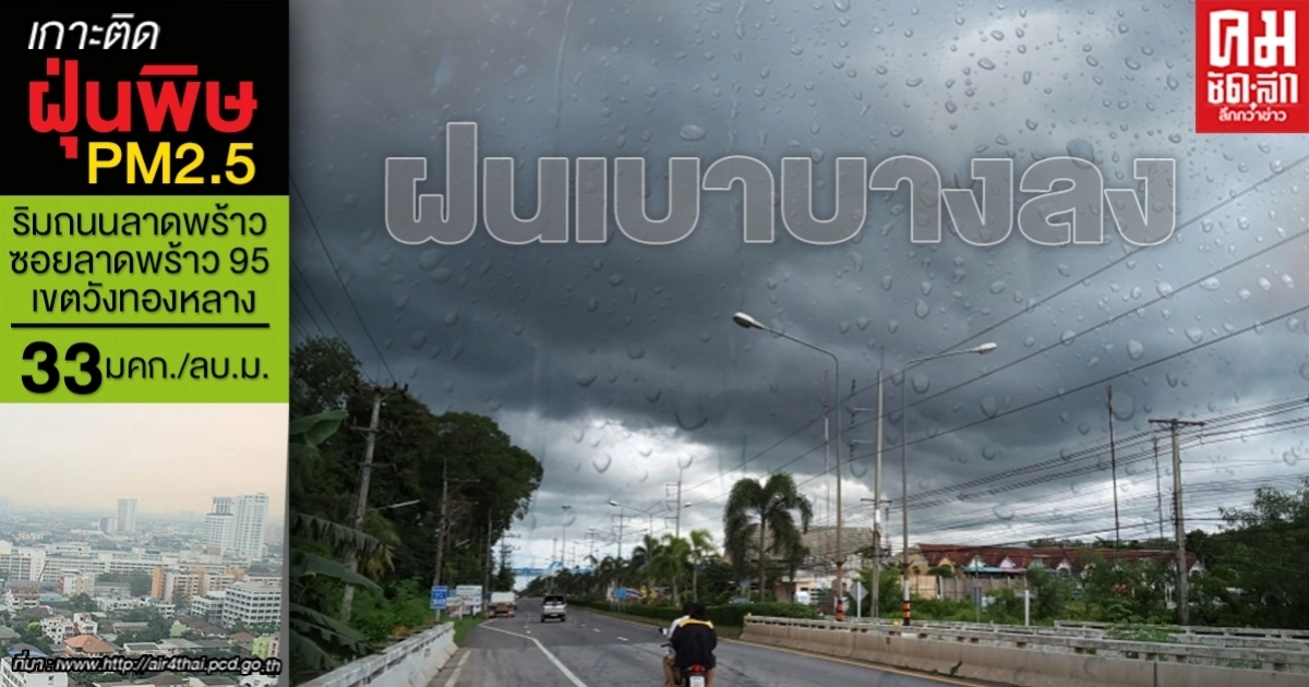 กรมอุตุฯ เตือน 36 จังหวัดมีฝนตกหนัก กทม.ฝนตกร้อยละ 40 ของพื้นที่ กรมอุตุฯ เตือน 36 จังหวัดมีฝนตกหนัก กทม.ฝนตกร้อยละ 40 ของพื้นที่