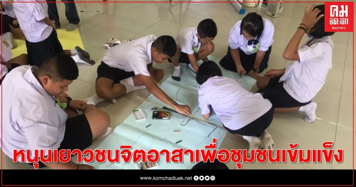 อบต.บางป่า ราชบุรี หนุนเยาวชนจิตอาสา เพื่อชุมชนเข้มแข็ง-พึ่งพาตนเองได้ อบต.บางป่า ราชบุรี หนุนเยาวชนจิตอาสา เพื่อชุมชนเข้มแข็ง-พึ่งพาตนเองได้