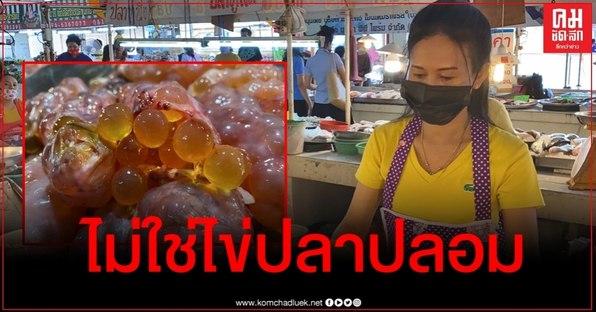 ไม่ทนทำเสียชื่อ ใส่ร้ายขายไข่ปลาริวกิวปลอม แม่ค้าเดือดลั่นเตรียมฟ้องลูกค้า