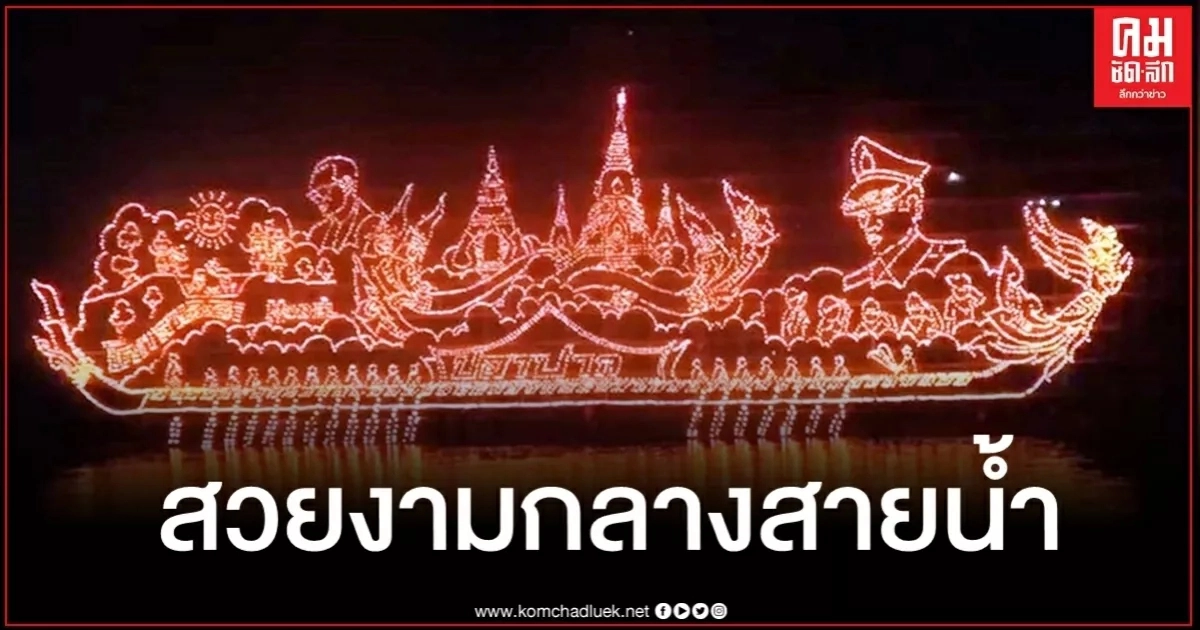 แห่งเดียวในโลก ไหลเรือไฟนครพนมสุดอลังการ แห่งเดียวในโลก ไหลเรือไฟนครพนมสุดอลังการ