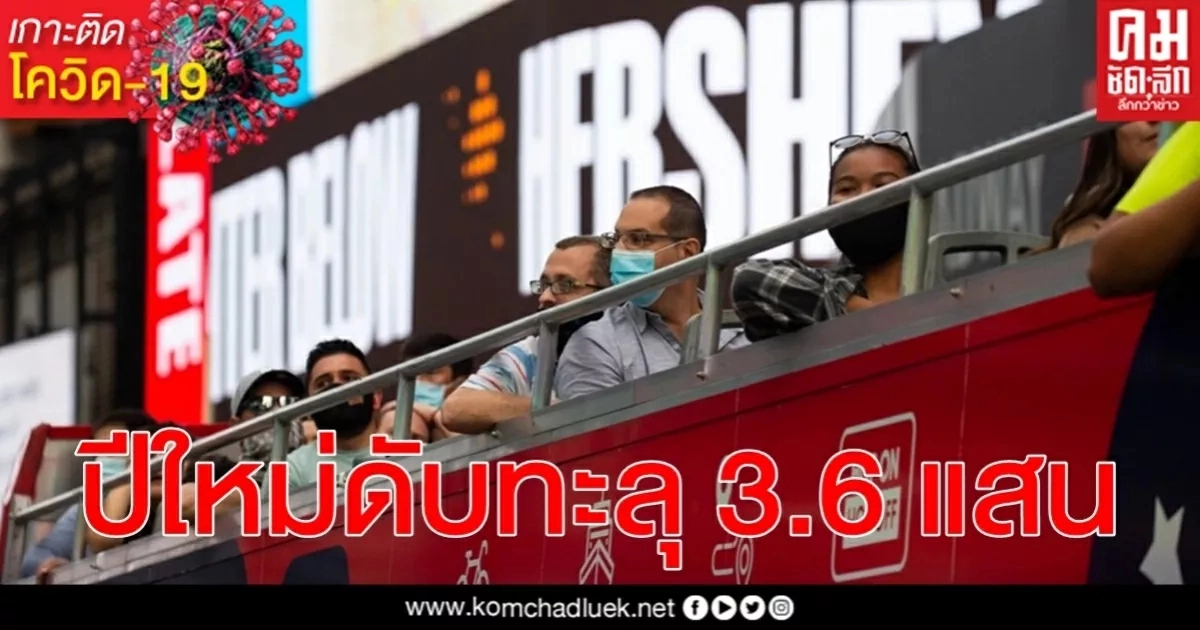 สูงเกิน 2,900 รายต่อวัน คาดยอดดับจาก โควิด-19 ในสหรัฐฯ ทะลุ 3.6 แสน ในวันขึ้นปีใหม่ สูงเกิน 2,900 รายต่อวัน คาดยอดดับจาก โควิด-19 ในสหรัฐฯ ทะลุ 3.6 แสน ในวันขึ้นปีใหม่