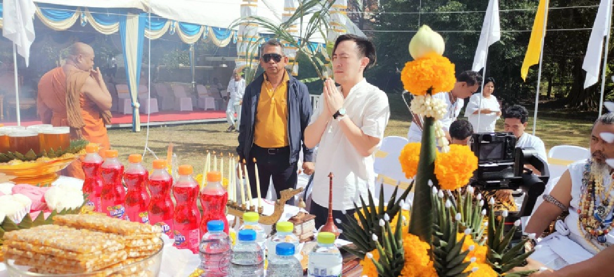 ร่วมพิธี ราชาเทวาพุทธาภิเษกหัวนะโมศรีธรรมโศกราช ระดมทุนจัดสร้าง รพ.อาพาธสงฆ์ศรีธรรมราชา