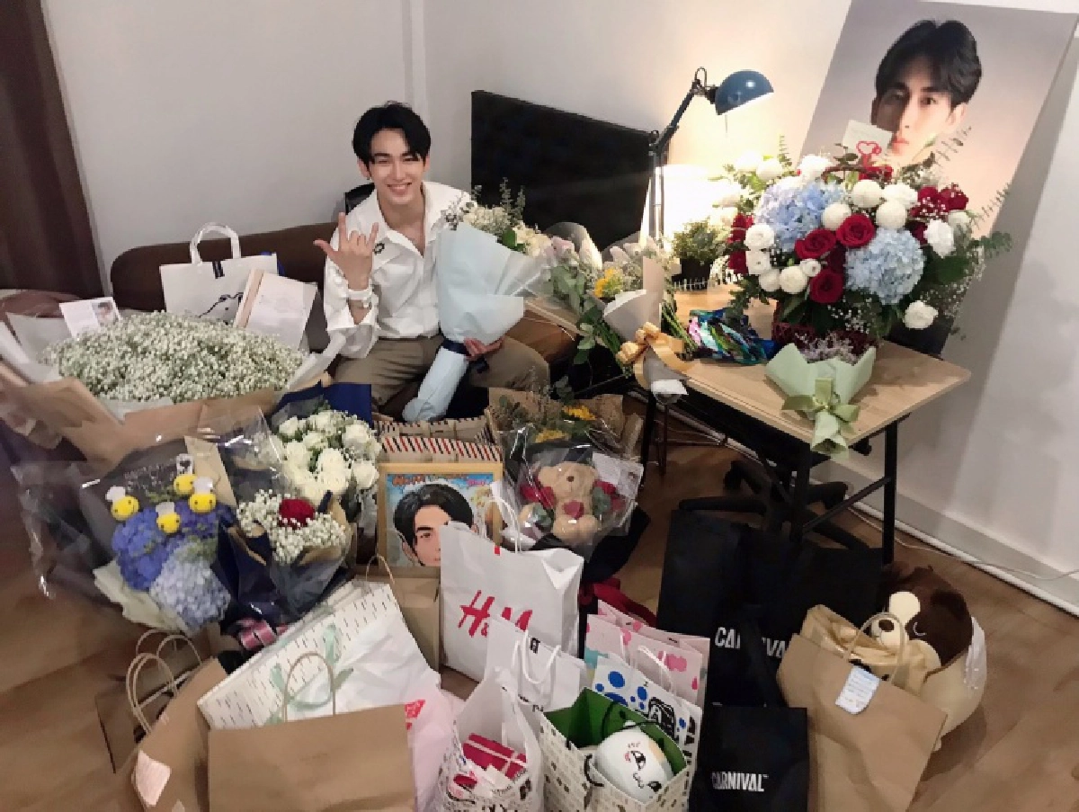 แฟนคลับร่วมเบิร์ธเดย์ "ไฮด์ศรุญสธร" เจ้าตัวชวนทำบุญ อิ่มทั้งบุญ อิ่มทั้งความสุข