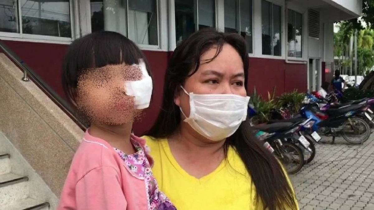 แม่ร้อง ผอ.ไม่รับผิดชอบไล่หมาวิ่งตัดหน้ารถ เล่านาทีปวดใจลูกน้อยหน้ากระแทกเย็บ 16 เข็ม