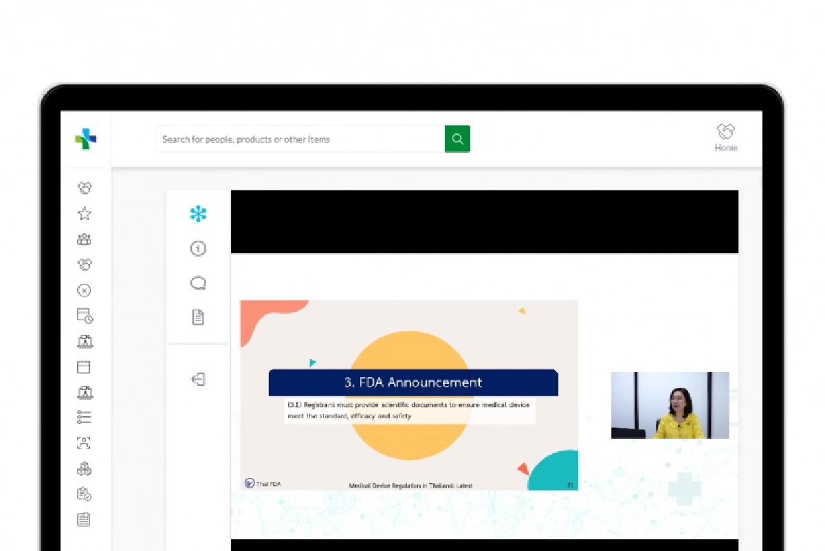 งานแสดงเครื่องมือแพทย์ และประชุมนานาชาติออนไลน์ที่ใหญ่ที่สุดในอาเซียน