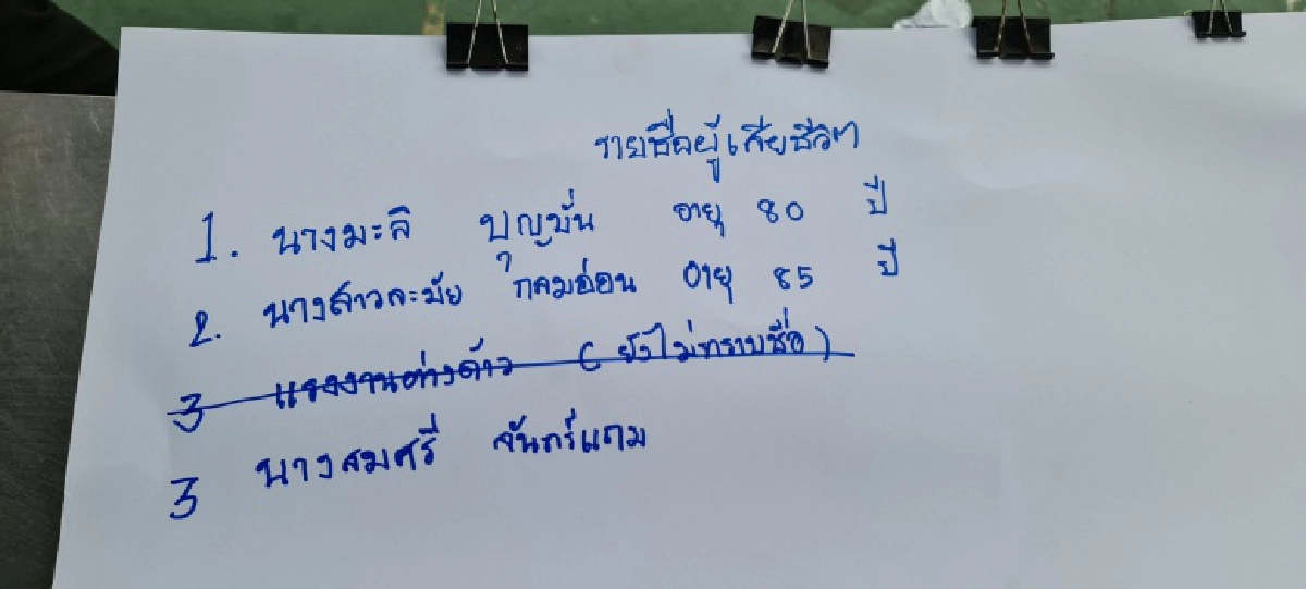 เปิดรายชื่อผู้เสียชีวิต และทรัพย์สินที่เสียหาย จากเหตุท่อส่งก๊าซระเบิด