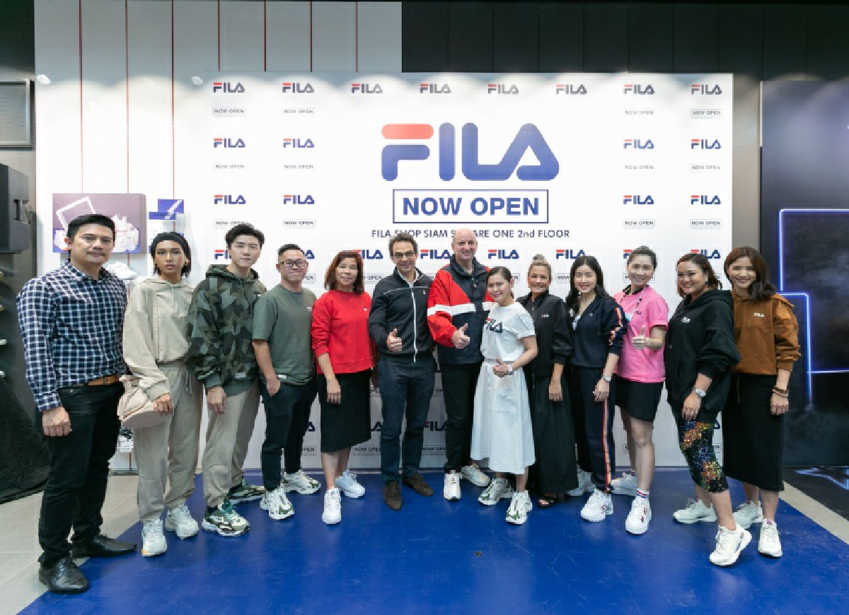 \"FILA\" เปิดสาขาใหม่ ใจกลางแหล่งช้อปปิ้งที่ SIAM SQUARE ONE