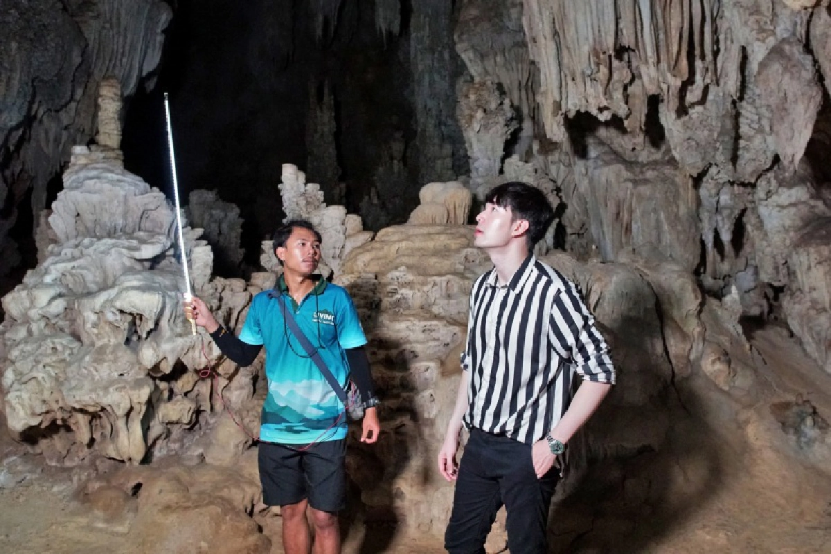 "ซัน" ทุ่มสุดตัวบุกป่าฝ่าเขาเจออัศจรรย์ถ้ำปะการังร้อยล้านปี