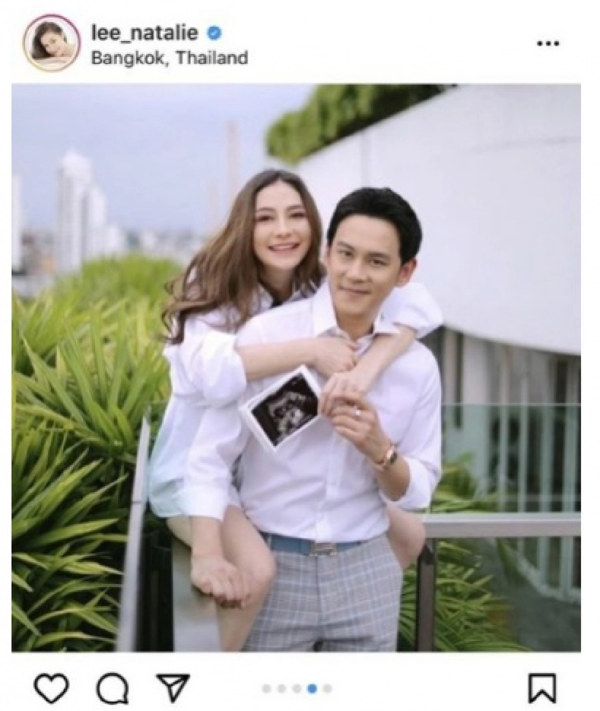 "นาตาลี-ฟลุค" เผยเรื่องน่ายินดี ทั้งคู่กำลังจะมีเบบี๋