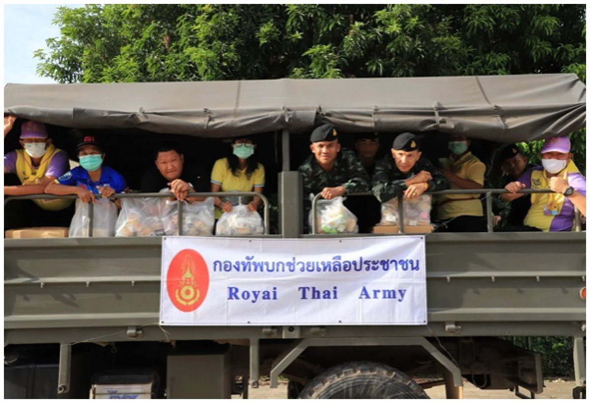 "บัวขาว" มาแล้ว เติมกำลังใจให้พี่น้องชาวพิมาย โคราช