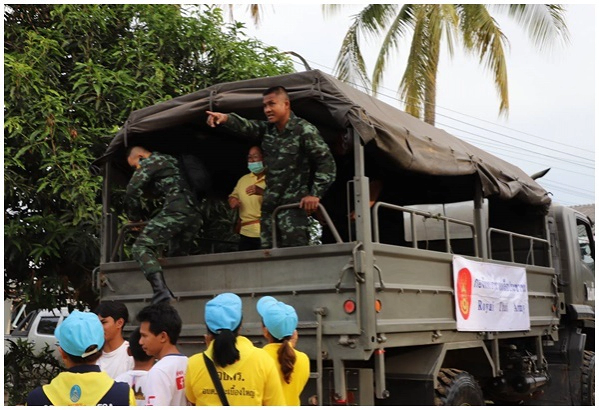 "บัวขาว" มาแล้ว เติมกำลังใจให้พี่น้องชาวพิมาย โคราช
