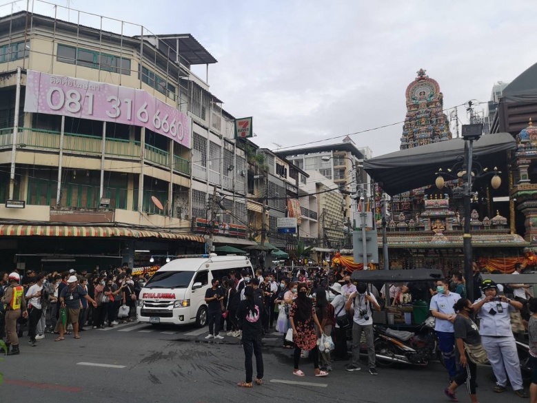 ม็อบราษฎรสีลม​ยุติแล้ว​ "มายด์ ภัสราวลี" จี้นายกฯลาออก ฟังเสียงประชาชน