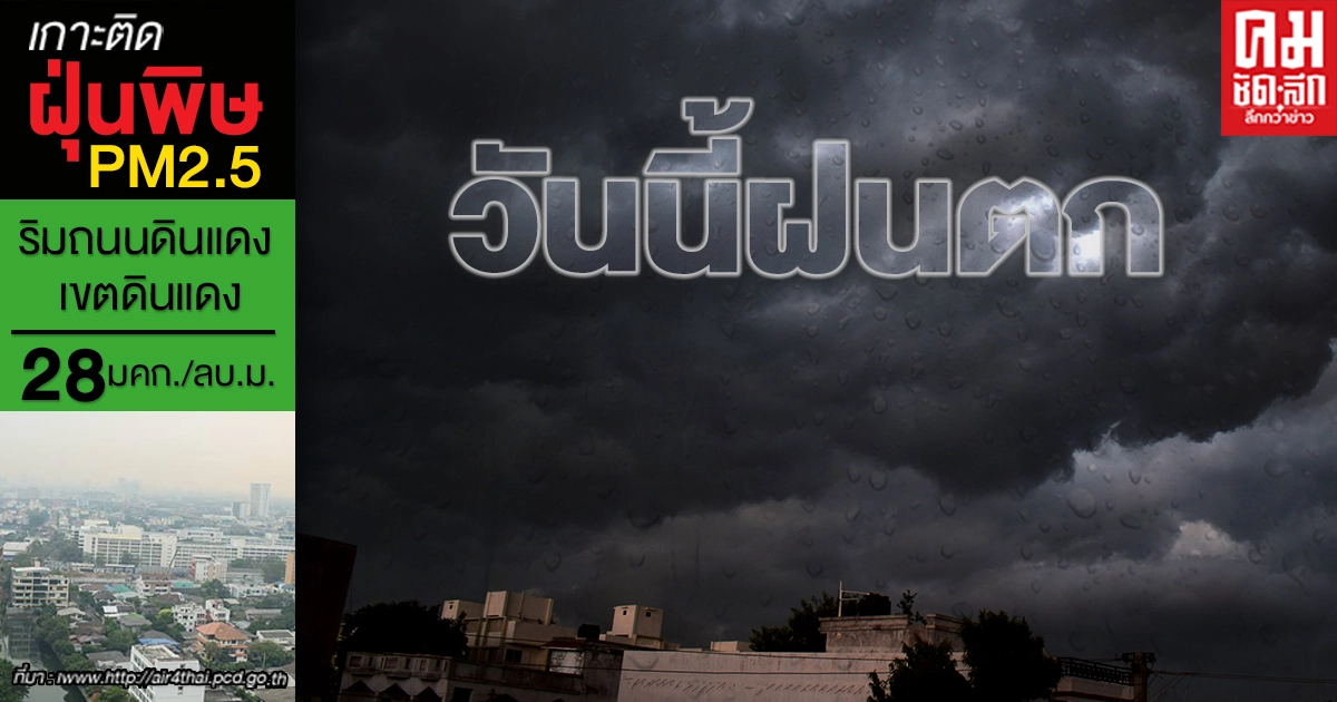 ทั่วไทยมีฝนร้อยละ 60-70 เหนือ อีสาน อากาศเย็น ยอดดอยอุณหภูมิต่ำสุด 10 องศา ทั่วไทยมีฝนร้อยละ 60-70 เหนือ อีสาน อากาศเย็น ยอดดอยอุณหภูมิต่ำสุด 10 องศา