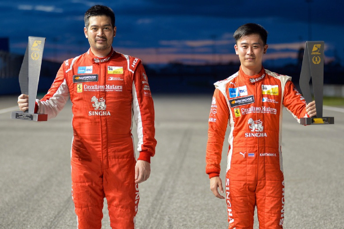  'ปิติ-กันตศักดิ์' ควบ เฟอร์รารี่ ประเดิมแชมป์ ไทยแลนด์ ซูเปอร์ซีรีส์ 2020