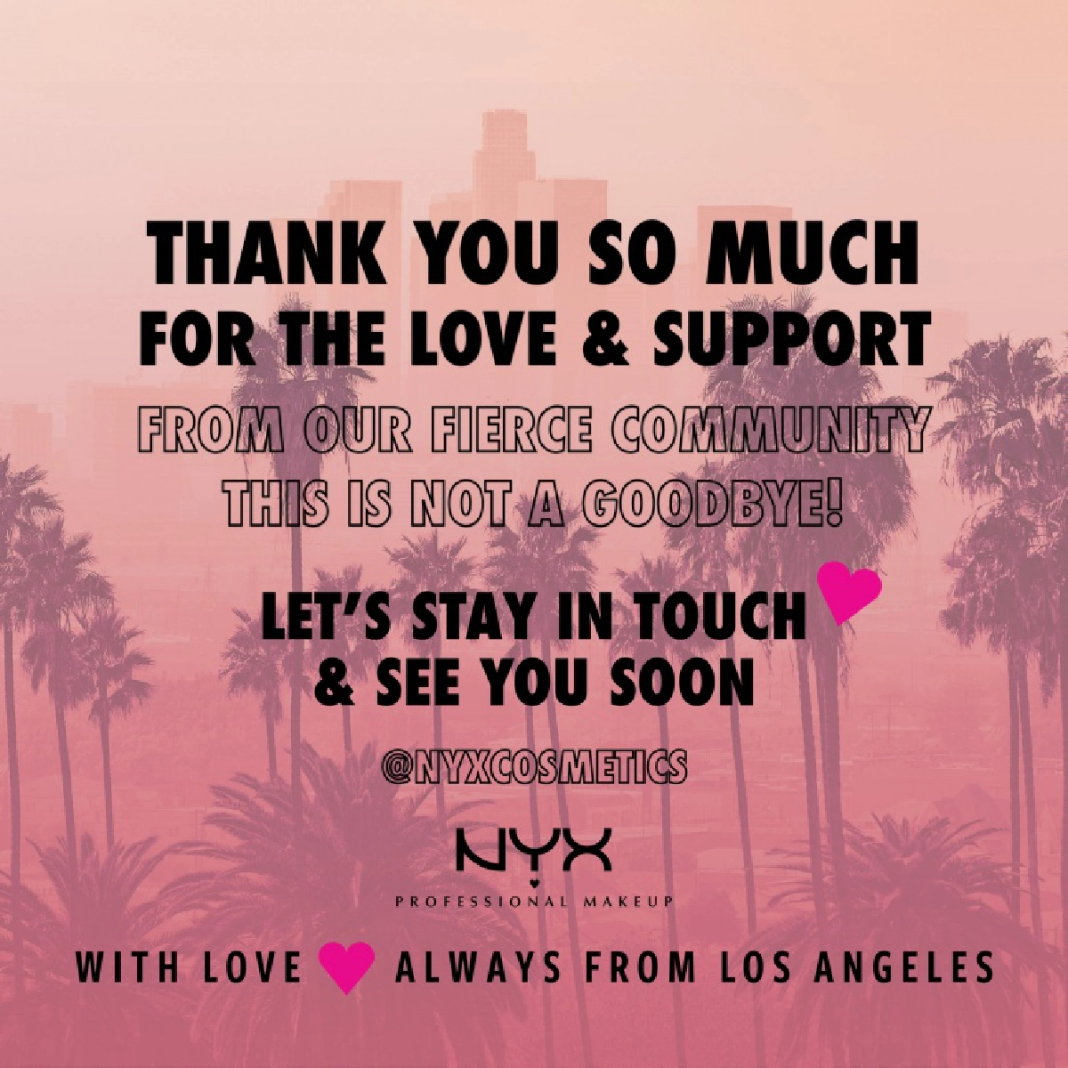 สาวๆต้องเศร้า เครื่องสำอางแบรนด์"NYX" ประกาศปิดทุกสาขาทั่วประเทศไทย