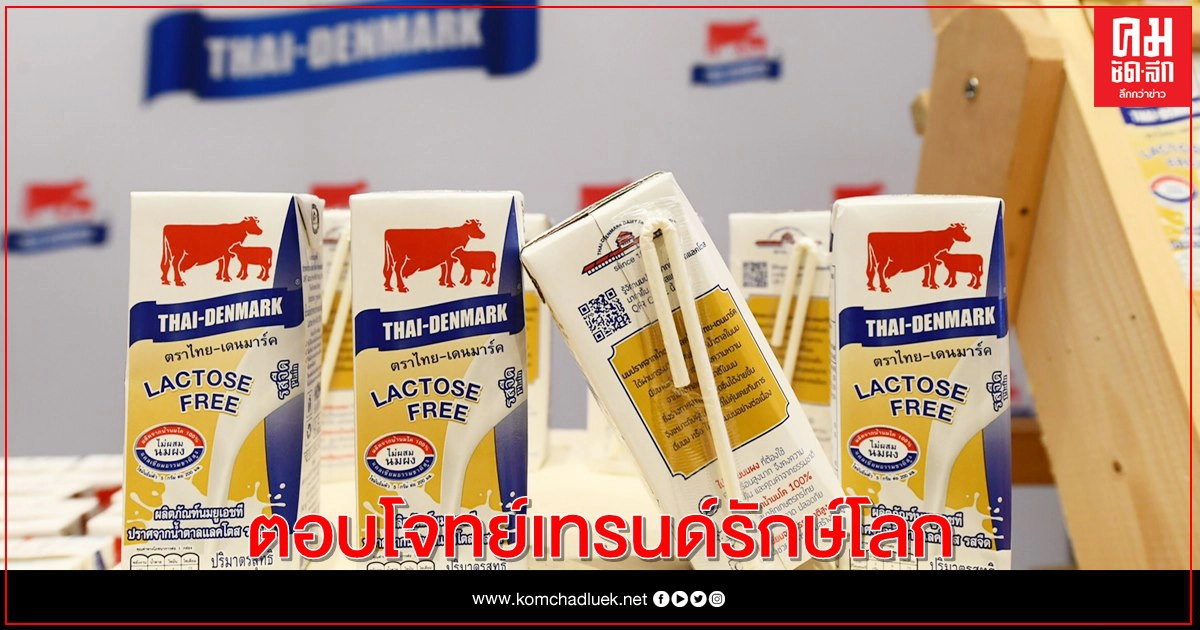 ไทย-เดนมาร์ค ใช้หลอดกระดาษเฟสท์ จาก SCGP เพื่อรักษ์สิ่งแวดล้อมอย่างยั่งยืน