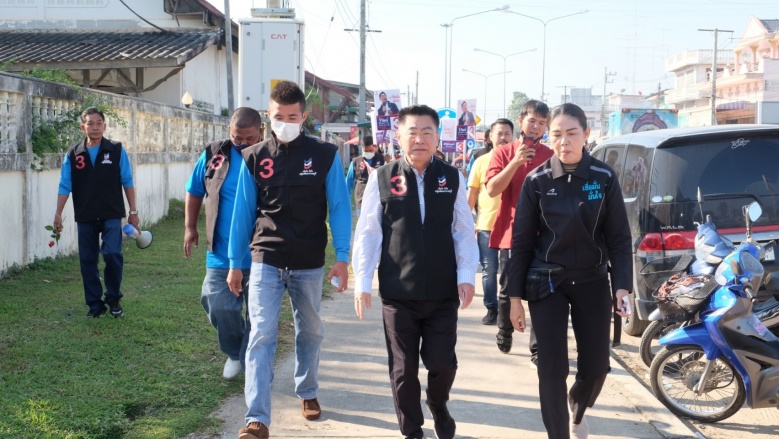 "กำนันตุ้ย"ลงพื้นที่จอมบึงครั้งแรก หาเสียงศึกชิงนายก อบจ.ราชบุรี