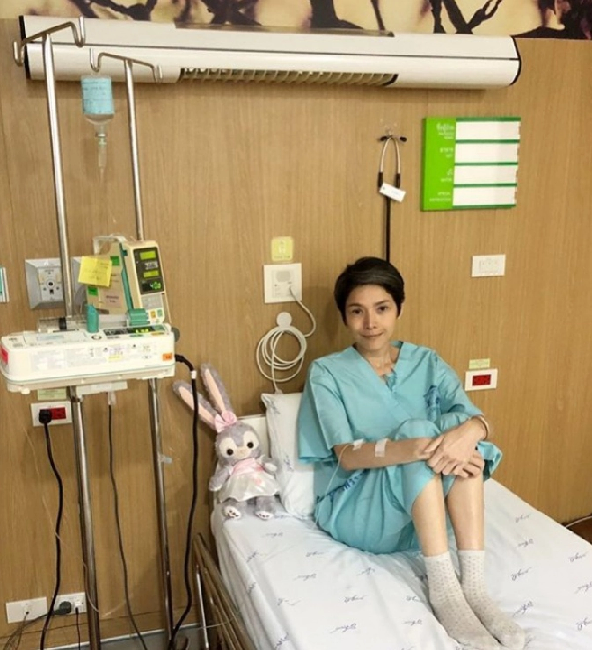 "นิ้ง กุลสตรี" อัพเดทอาการล่าสุด หลังไข้สูง - ซีด แอดมิทที่รพ.ศิริราช