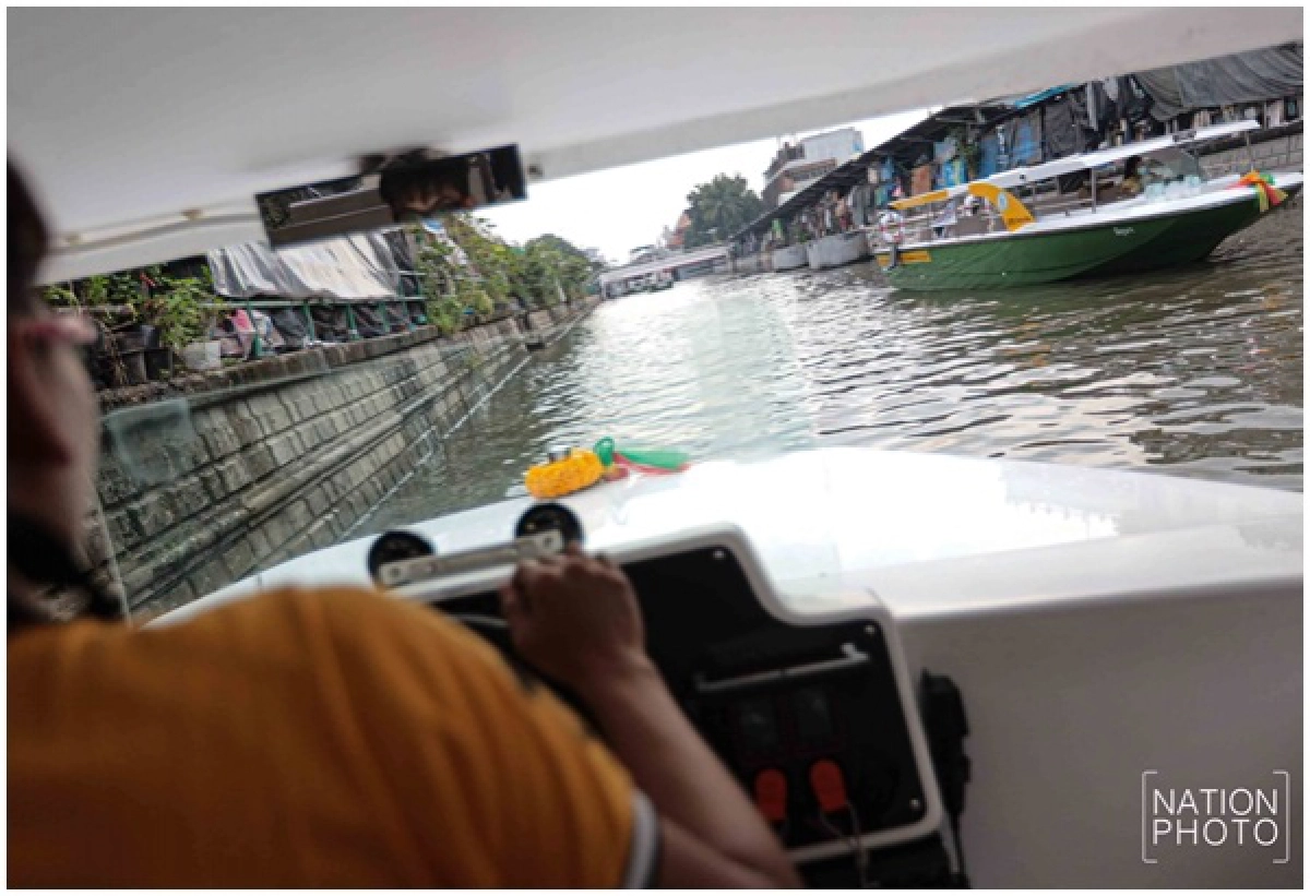 กทม.ทดสอบระบบเรือโดยสารพลังงานไฟฟ้า คลองผดุงกรุงเกษม เชื่อมต่อระบบขนส่งมวลชน 'ล้อ ราง เรือ'