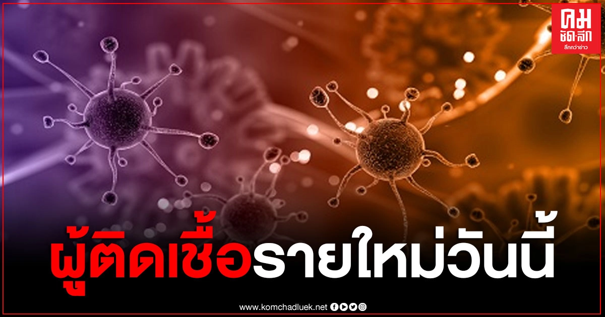 ผู้ติดเชื้อโควิด-19 รายใหม่วันนี้ 2 ราย รักษาหายเพิ่ม 6 ราย ผู้ติดเชื้อโควิด-19 รายใหม่วันนี้ 2 ราย รักษาหายเพิ่ม 6 ราย