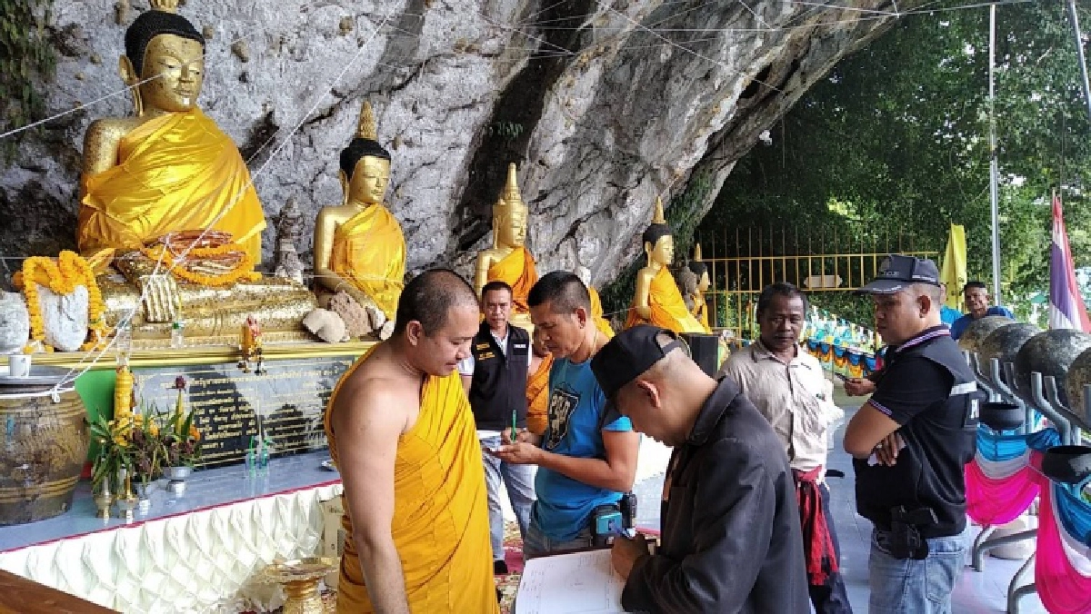 หิ้วทำแผนโจรขี้ยาขโมยพระพุทธรูปเก่าแก่ 9 องค์ เล่านาทีระทึกฟ้าผ่าเตือนสติขณะก่อเหตุ