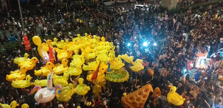 ชุมนุมซ้อมต้านรัฐประหารเริ่มแล้ว 