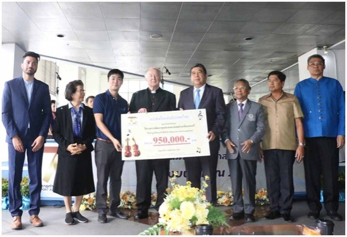 กทท. มอบเงินสนับสนุนพัฒนาคุณภาพชุมชน "มูลนิธิดนตรีเพื่อชีวิต"
