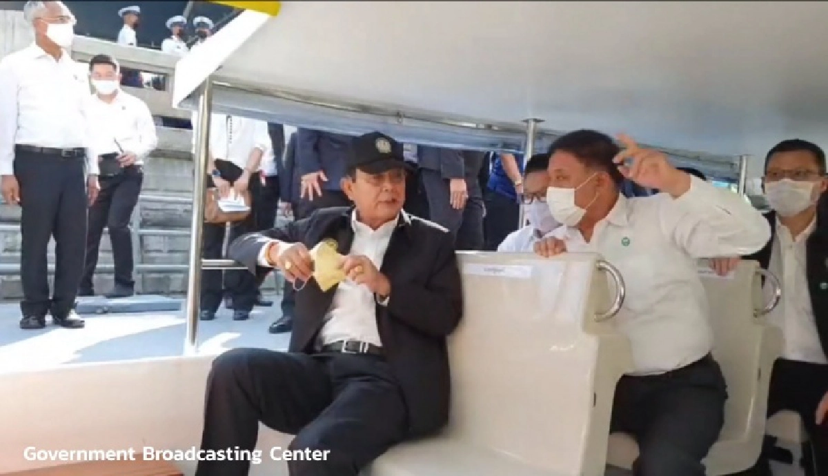 "บิ๊กตู่" พอใจ เปิดเรือไฟฟ้า ชี้ ความคิดเกิดเป็นรูปธรรม และช่วยลดฝุ่น PM 2.5 
