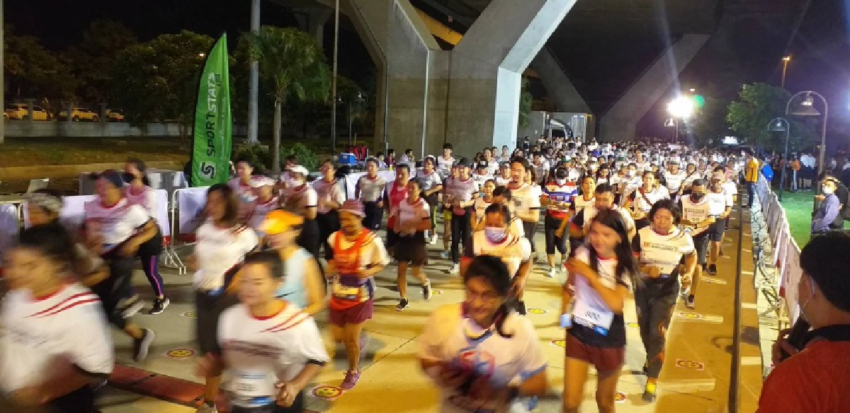 คม ชัด ลึก วิ่งลอยฟ้า  มินิมาราธอน 2020 สะพานภูมิพล 2
