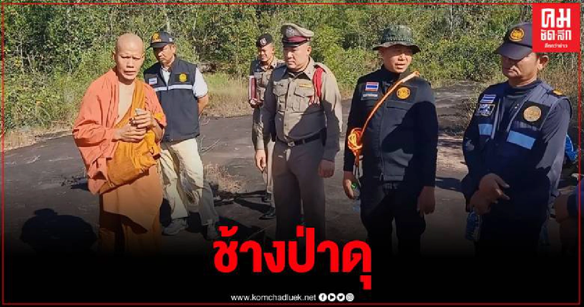 สลดช้างป่าภูวัว บุกทำร้ายพระธุดงค์มรณภาพ สลดช้างป่าภูวัว บุกทำร้ายพระธุดงค์มรณภาพ