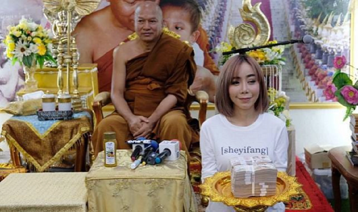 สวยใจบุญ "หนึ่ง บางปู" ผุดแคมเปญ "บริจาค 9 บาท" เดินหน้าช่วยวัดพระบาทน้ำพุ