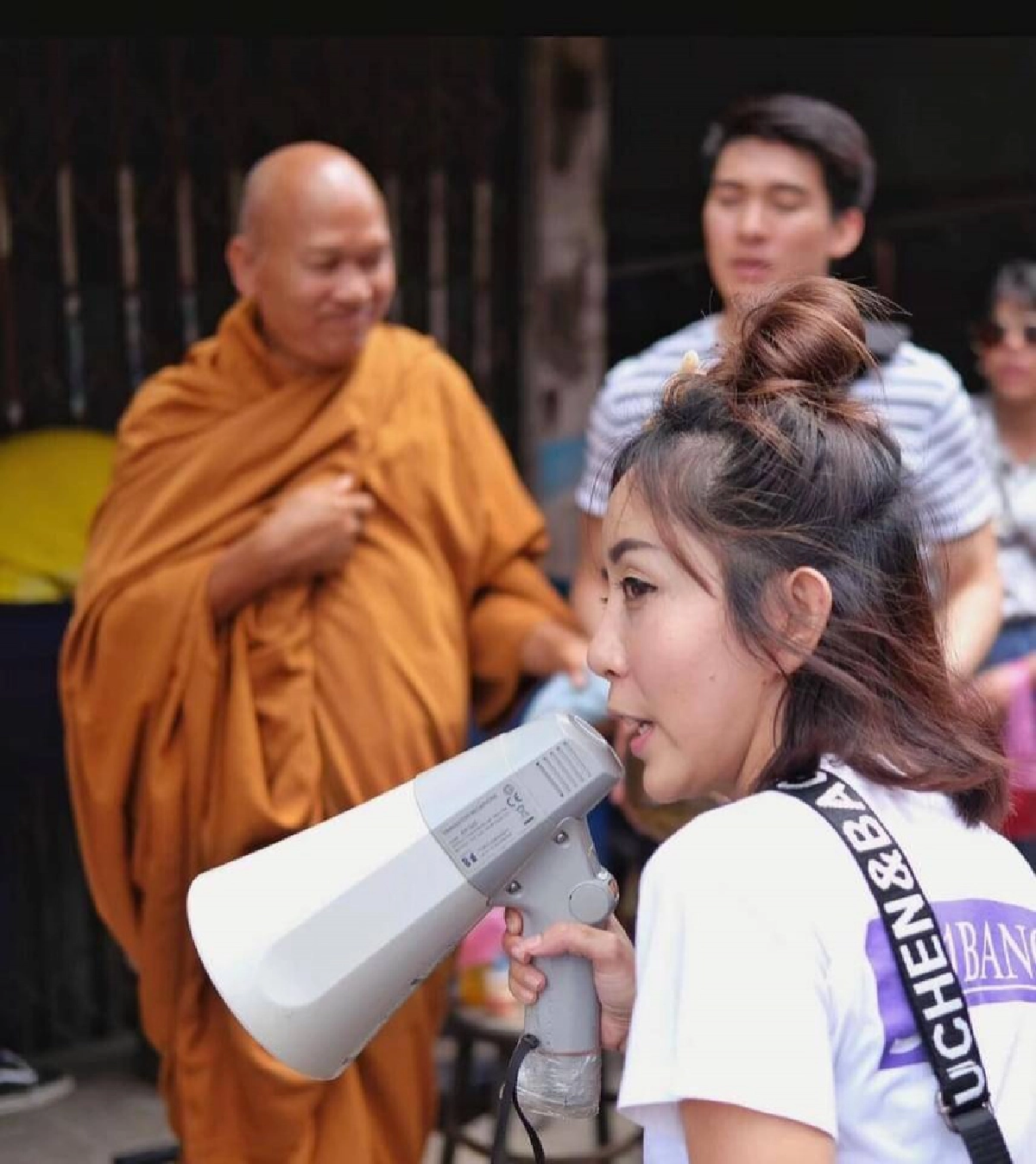 สวยใจบุญ "หนึ่ง บางปู" ผุดแคมเปญ "บริจาค 9 บาท" เดินหน้าช่วยวัดพระบาทน้ำพุ