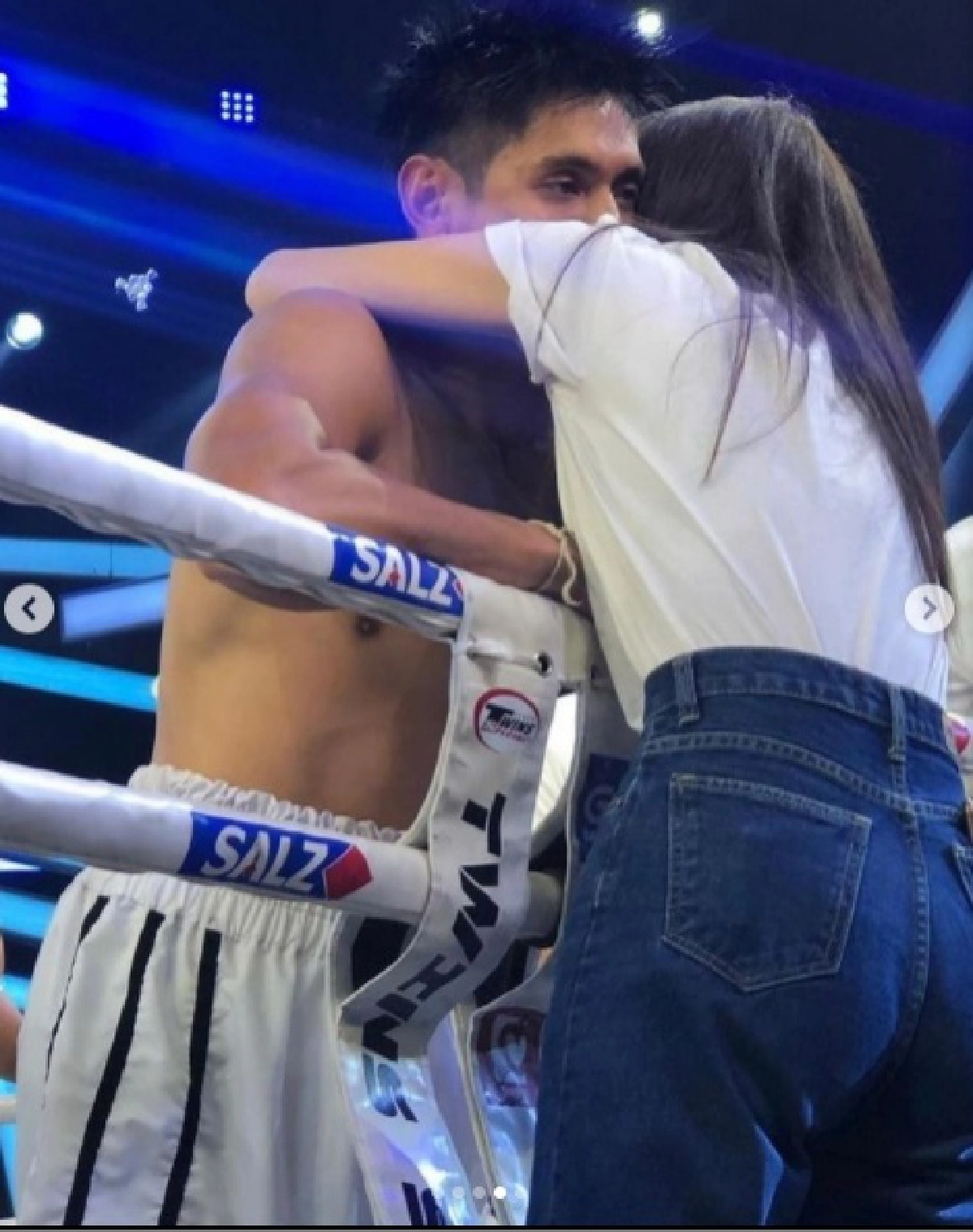 "ยุ้ย จีรนันท์" โพสต์ให้กำลังใจสามี ธันน์ หลังแพ้ในรายการ10 Fight 10