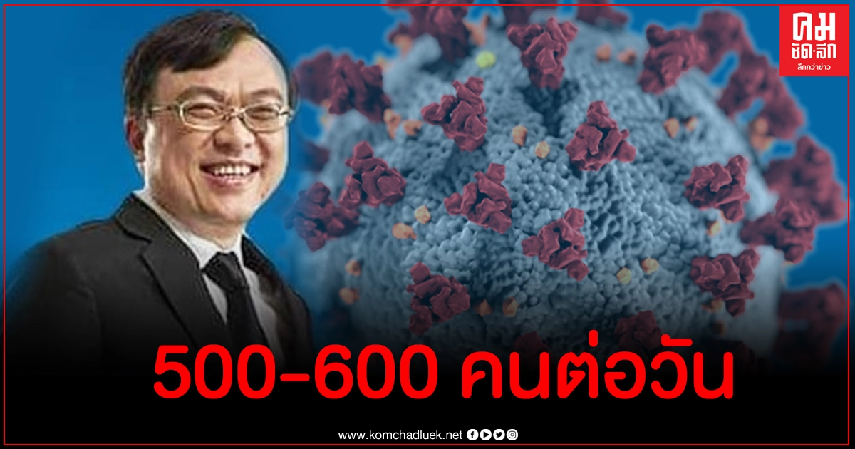 หมอคาดการณ์ตัวเลขผู้ติดเชื้อต่อวัน หากไทยเจอโควิดระบาดซ้ำ 