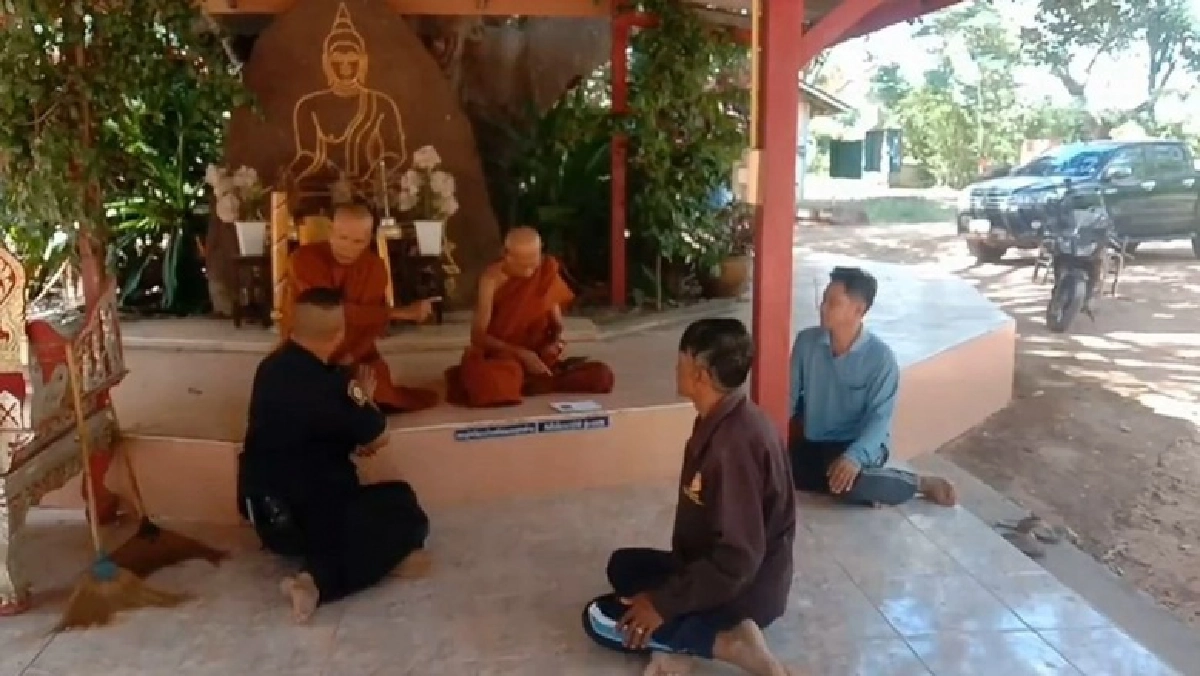 ไม่กลัวบาป โจรผัวเมียแสบใช้อุบายถวายนม ก่อนวางยาตบทรัพย์พระสงฆ์