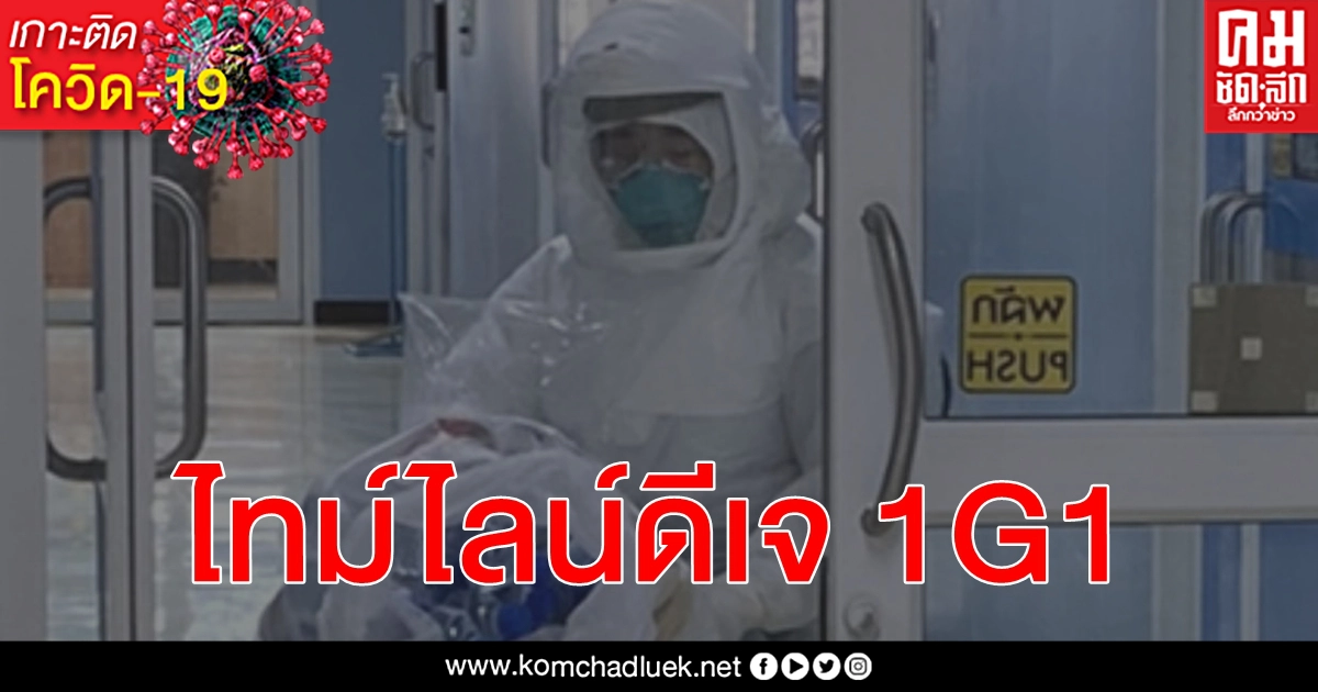 เปิดไทม์ไลน์ ดีเจ 1G1 เชียงใหม่ติดเชื้อ โควิด-19 เพิ่มอีก 1 รพ.นครพิงค์ รับไว้รักษาตัว เปิดไทม์ไลน์ ดีเจ 1G1 เชียงใหม่ติดเชื้อ โควิด-19 เพิ่มอีก 1 รพ.นครพิงค์ รับไว้รักษาตัว
