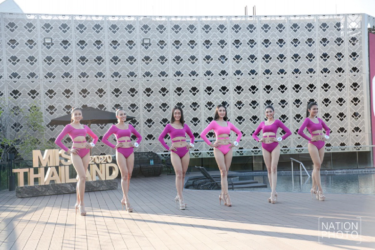 โชว์หุ่นปั๊ว ส่องสาวงามผู้เข้าประกวดนางสาวไทย สลัดผ้าอวดโฉมในชุดว่ายน้ำ