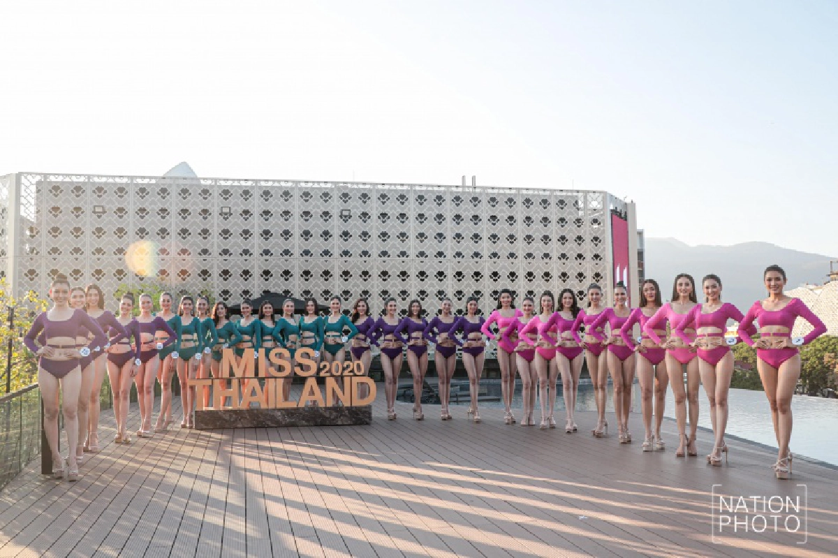 โชว์หุ่นปั๊ว ส่องสาวงามผู้เข้าประกวดนางสาวไทย สลัดผ้าอวดโฉมในชุดว่ายน้ำ