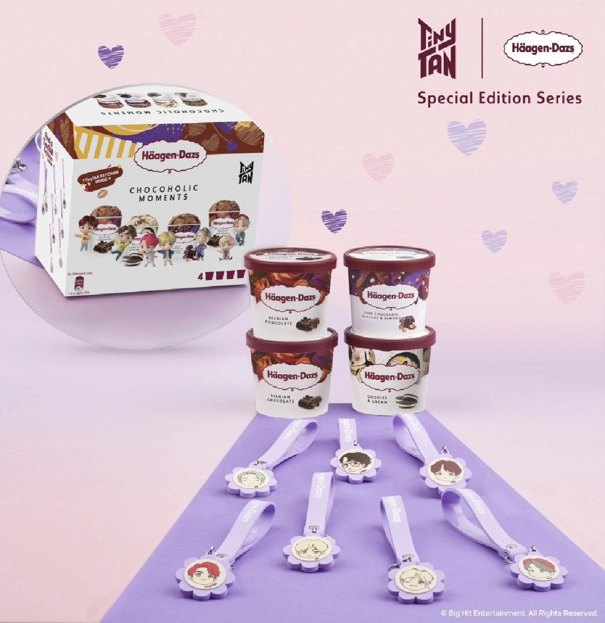 Together is Better with TinyTAN แชร์ความสุขไปให้สุดกับ Häagen-Dazs  แบบมัลติแพคและไอศกรีมไบท์สินค้าใหม่ล่าสุด