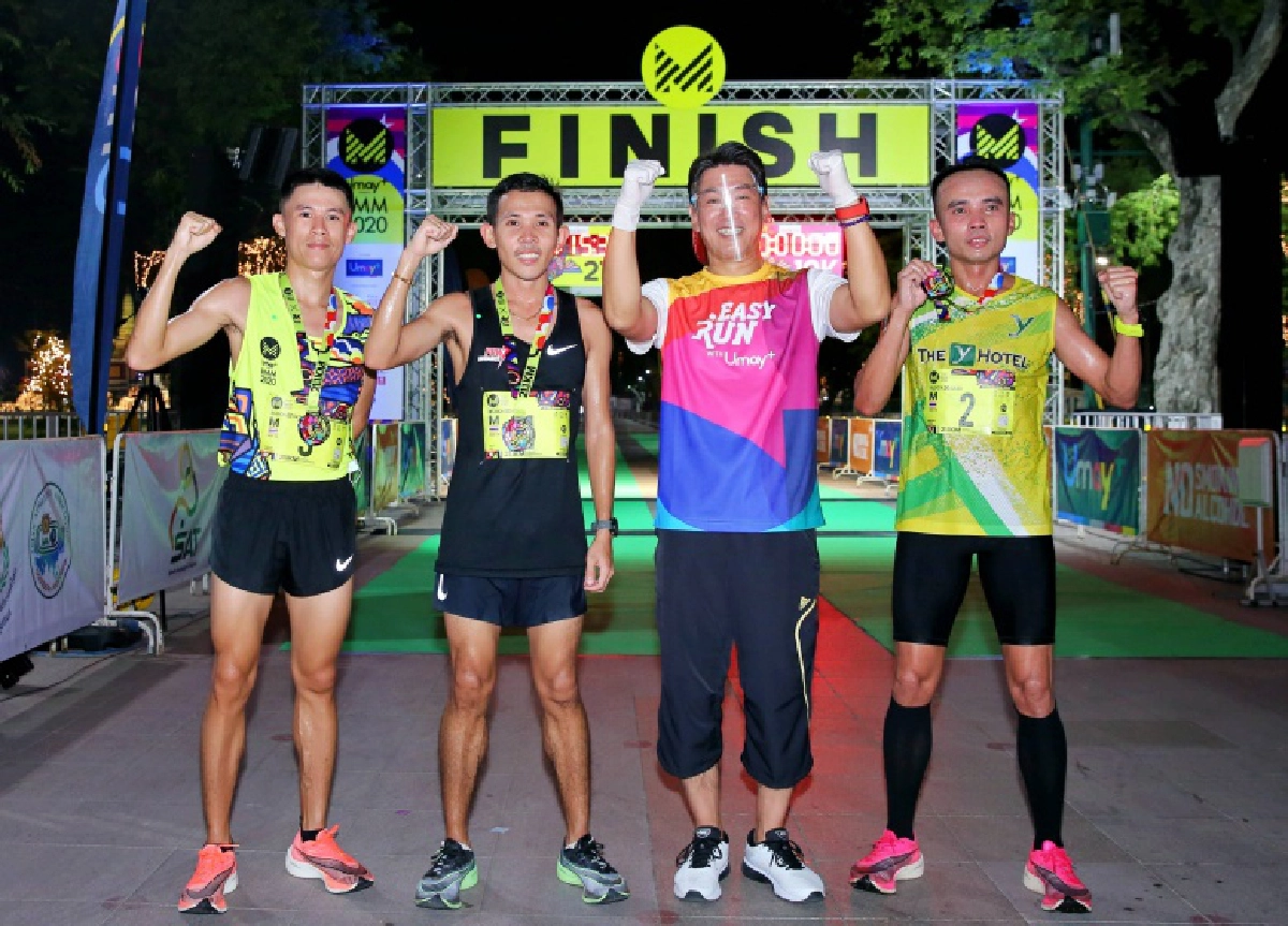 "ณัฐวุฒิ – ณัฐธยาน์"  ซิวแชมป์ฮาล์ฟมาราธอน "ยูเมะพลัส บางกอก มิดไนท์ มาราธอน ฯ"