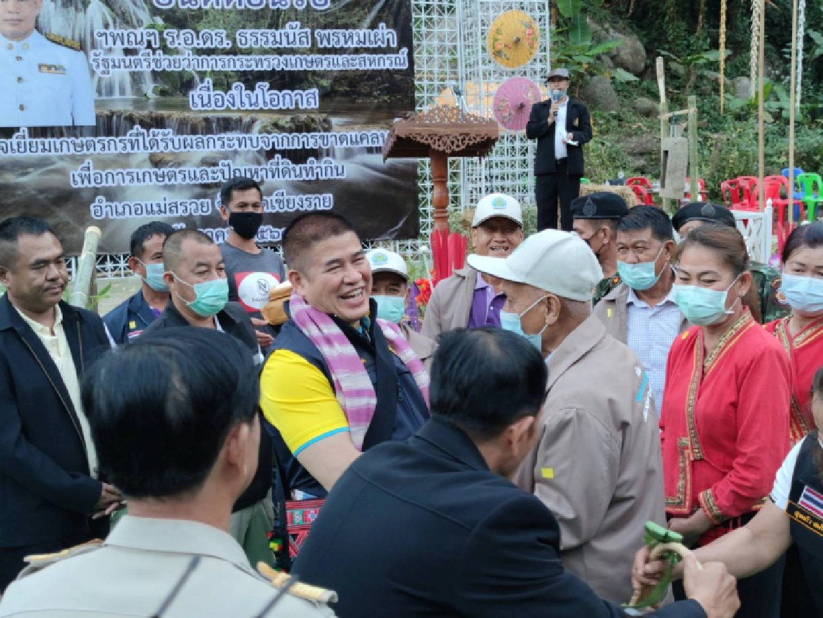 "รอ.ธรรมนัส"ร่วมงานประเพณีปีใหม่ม้ง รับฟังปัญหาเกษตรกร พร้อมเร่งดำเนินการแก้ไข