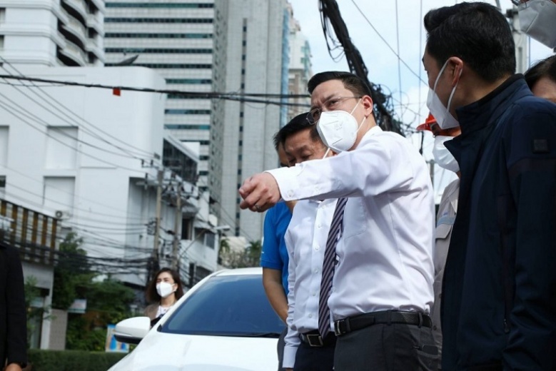 "พุทธิพงษ์" จัดระเบียบสายสื่อสารลงดิน ชูกรุงเทพฯมหานครอัจฉริยะ