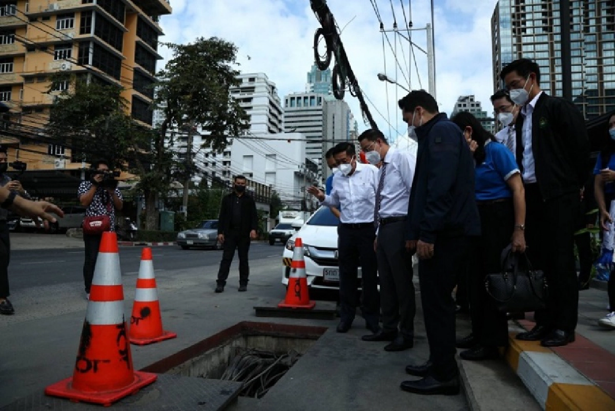 "พุทธิพงษ์" จัดระเบียบสายสื่อสารลงดิน ชูกรุงเทพฯมหานครอัจฉริยะ