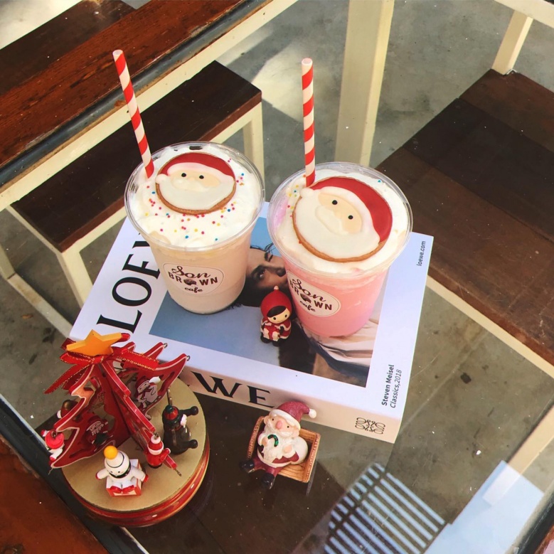 รวมเครื่องดื่มธีมคริสต์มาส สวยน่ารักจนไม่กล้ากิน