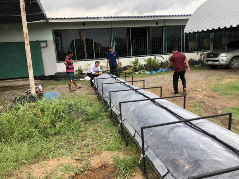 สุดเจ๋ง "ถุงตากแห้งข้าว"ตัดปัญหาอุบัติเหตุบนถนนรักษาคุณภาพข้าว