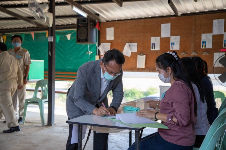 "สมศักดิ์" ชวนชาวสุโขทัย ออกมาใช้สิทธิเลือกตั้ง&nbsp;