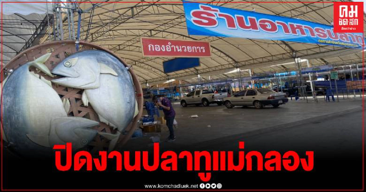 ยุติงานปลาทูแม่กลองหวั่นแพร่ระบาดจากมหาชัย ยุติงานปลาทูแม่กลองหวั่นแพร่ระบาดจากมหาชัย