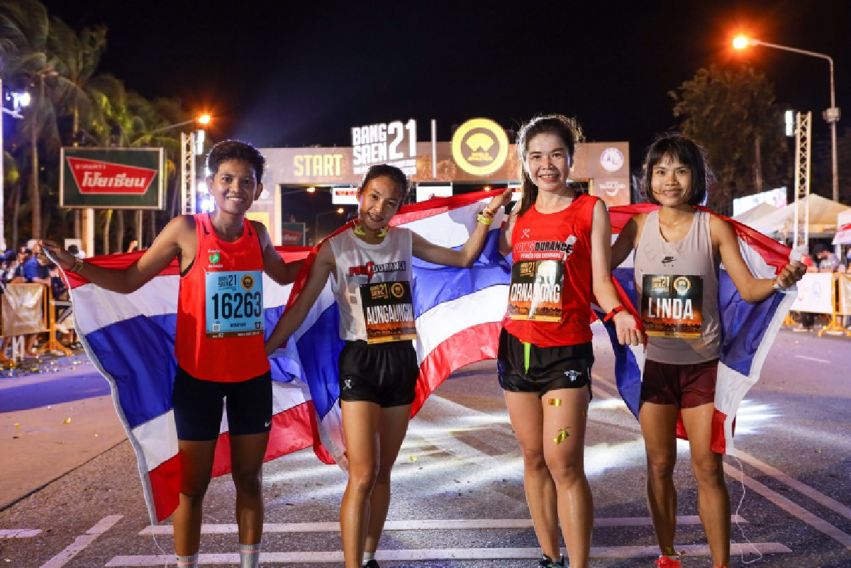 วิ่ง\"บางแสน 21\"  ทำเงินสะพัดชลบุรีแตะ 250 ล้าน